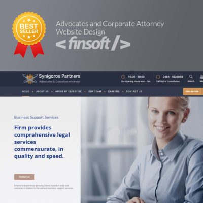 Advocates and Corporate Attorney website design service Edapally Kalamassery 1