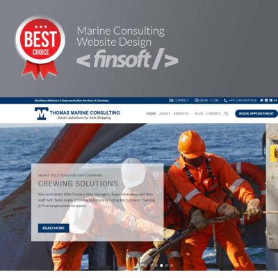 Marine consulting website design service Edapally Kalamassery 1