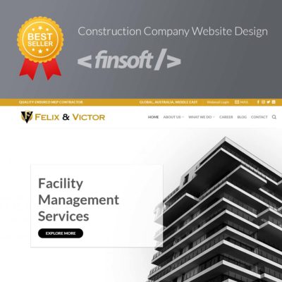 felix and victor construction company website design service Edapally Kalamassery 1