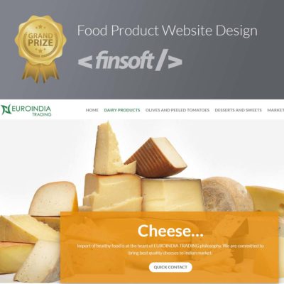 food product website design service Edapally Kalamassery