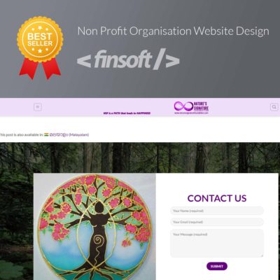 non profit organisation website design service in Ernakulam Kochi Kerala
