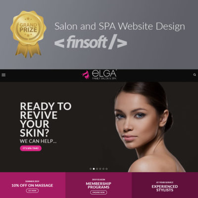 salon and spa website design service Edapally Kalamassery