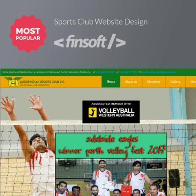 sports club website design service Edapally Kalamassery