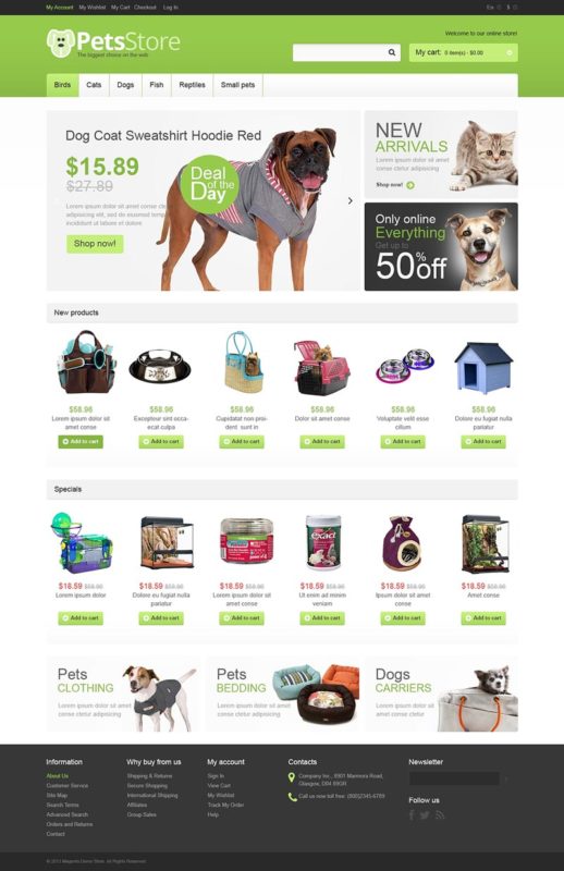 online pet store business plan