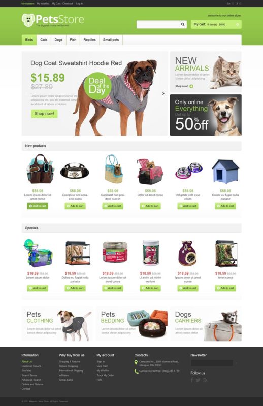 dog market online